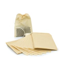 Alternative view of Papieren theefilters met trekkoord - 50 stuks