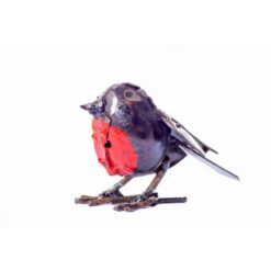 Zimba-Arts METAAL NATUURLIJK BABY ROBIN
