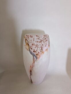 Terroso vaas rose quartz - Hoogte 38cm
