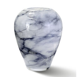 Terroso vaas artic marmer - Hoogte 27 cm