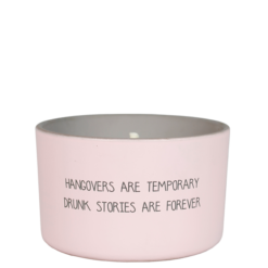 BUITENKAARS - HANGOVERS ARE TEMPORARY - GEUR: BELLA CITRONNELLA