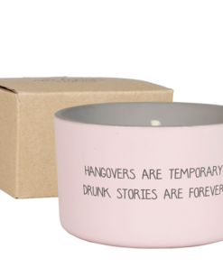 BUITENKAARS - HANGOVERS ARE TEMPORARY - GEUR: BELLA CITRONNELLA