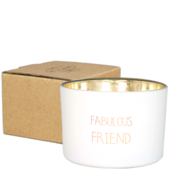 SOJAKAARS - FABULOUS FRIEND - GEUR: FRESH COTTON