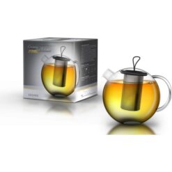 Alternative view of Creano glazen theepot "JUMBO"