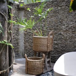 Alternative view of Plant | Mand Opbergmand | Wasmand CANGGU gemaakt van waterhyacint (3 maten)