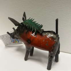 Alternative view of METAL SMALL COLOURFUL WARTHOG