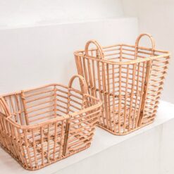 Alternative view of Wasmand | Plantenmand | Opbergmand KUPANG gemaakt van rotan (3 maten)