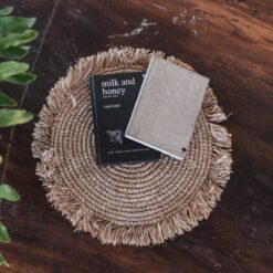 Alternative view of Placemat (set van 2,4 of 6) AMBON | Placemat van Raffia | 45 cm doorsnee