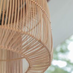 Alternative view of Rotanlamp | Boho lampenkap | Hanglamp LIKU (2 maten)