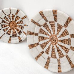 Alternative view of Wanddecoratie | Wandmand | Wandmand | Decoratieve schaal HUTAN van bananenvezel (2 maten)