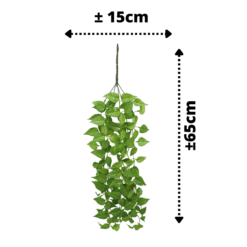 Alternative view of Anthurium Kunst Hangplant 65cm