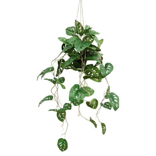 Monstera Monkey Bush Kunst Hangplant 95cm
