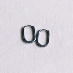 Alternative view of EA561: RVS creool ovaal 16mm "basic" - zilver