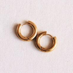 EA516: RVS breed creool 16mm - goud