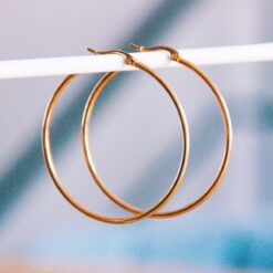 Alternative view of RVS creol 50mm 'basic' - goud