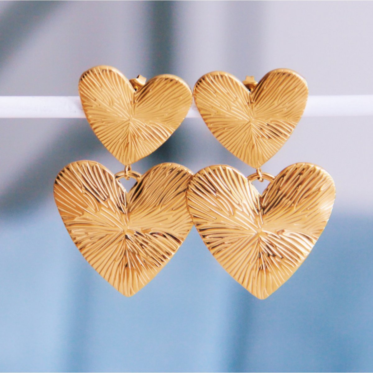 Verklaring Earring 2 harten