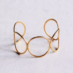 Bangle XL rond - goud