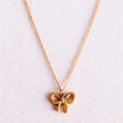 Fijne ketting met boog