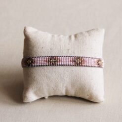 Alternative view of PC114: Weefarmband nude/cognac/verguld