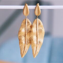 Verklaring oorbellen blad