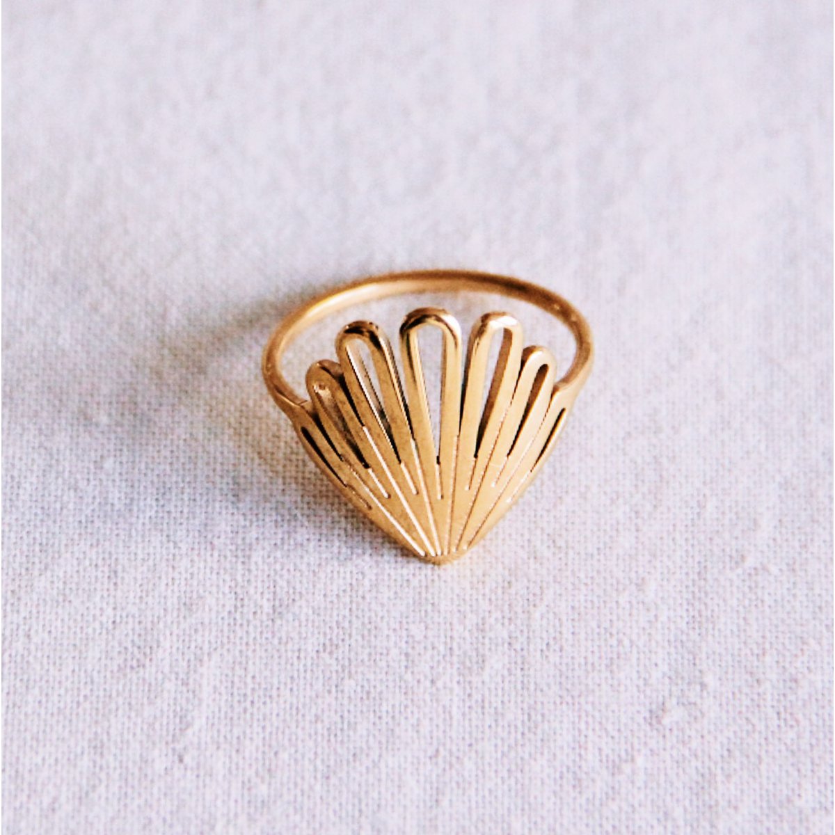 Statement Ring 'Shell'