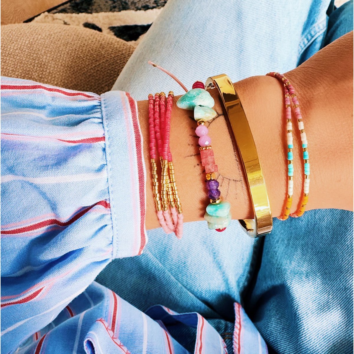 Rechthoekige kleine armband - Afbeelding 2