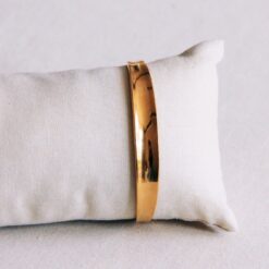 Alternative view of Bangle breed uitlopend - goud