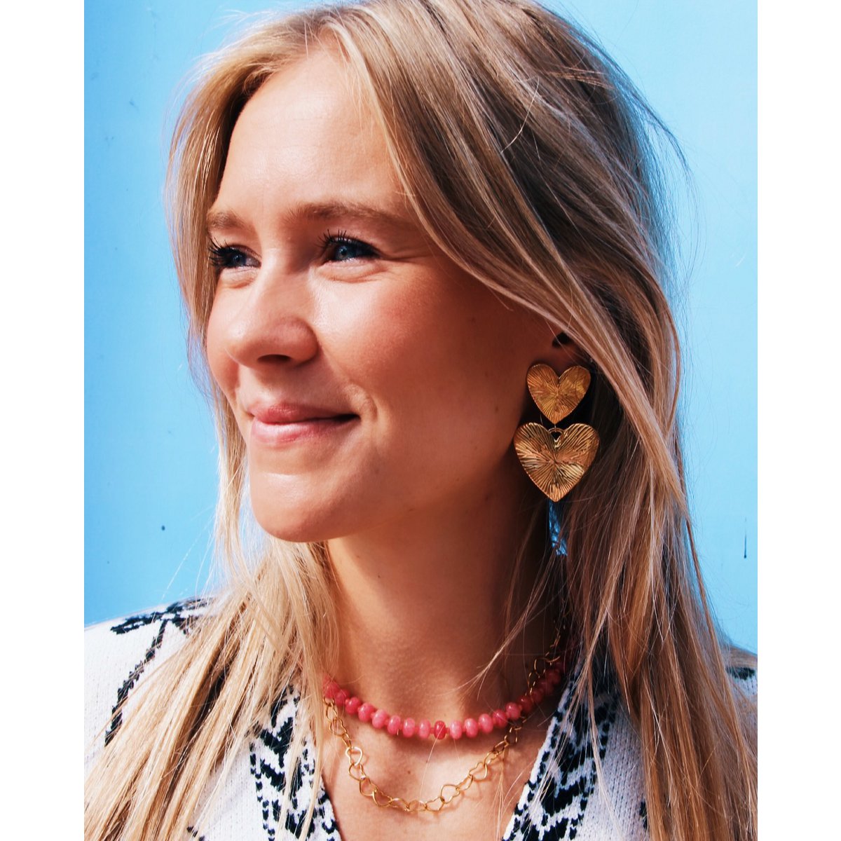 Verklaring Earring 2 harten - Afbeelding 4