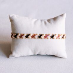 Alternative view of Gevlochten Tila Bead -armband - Naaktkleuren