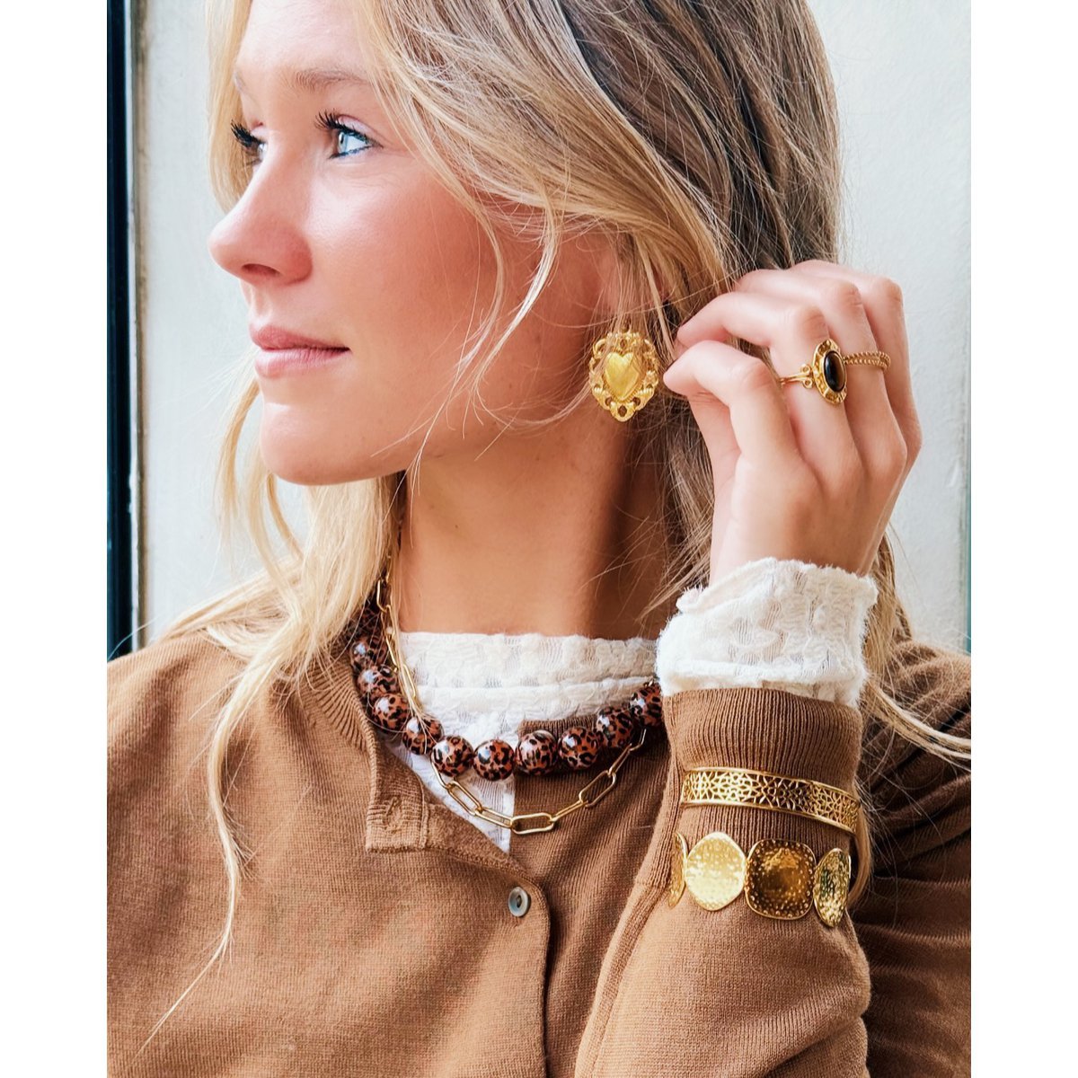 Bangle cirkels & vierkanten 'gestoten' - Afbeelding 3