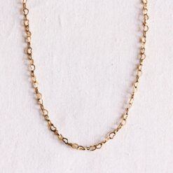 Fijne ketting met hartvormige ketting