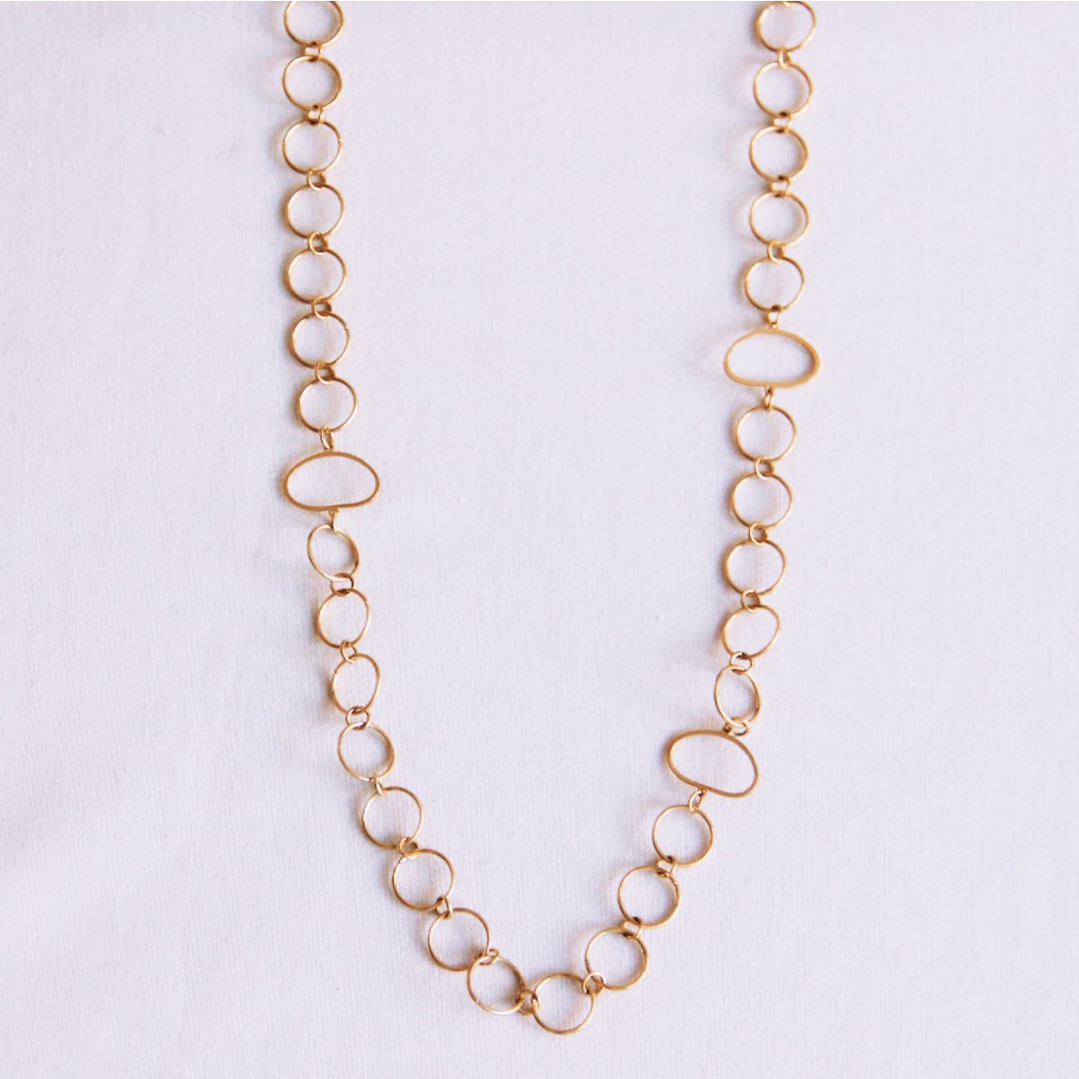 Lange ketting 'cirkels'