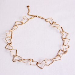 Alternative view of Gekoppelde harten ketting 'groot'