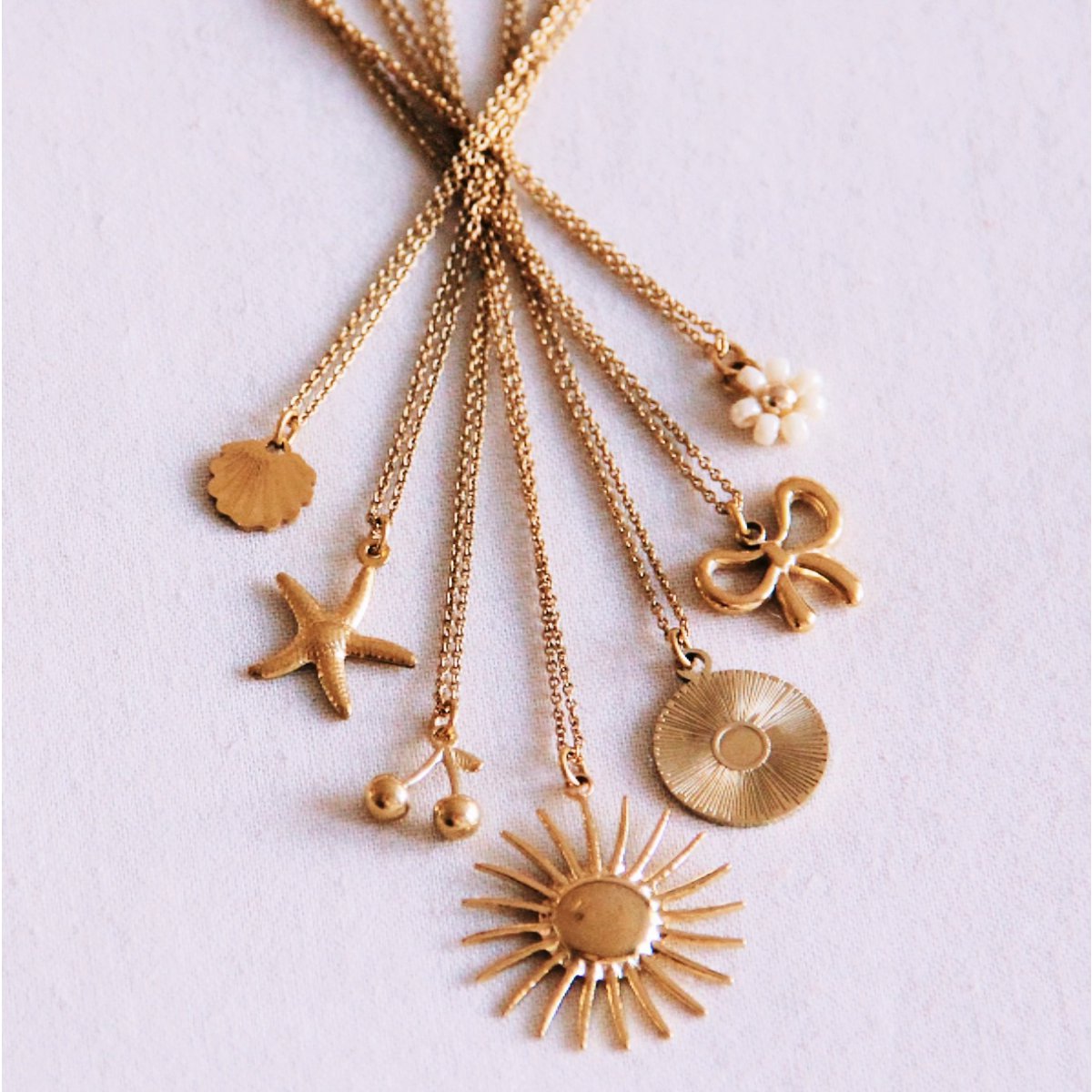 Fijne ketting met zon - Afbeelding 2