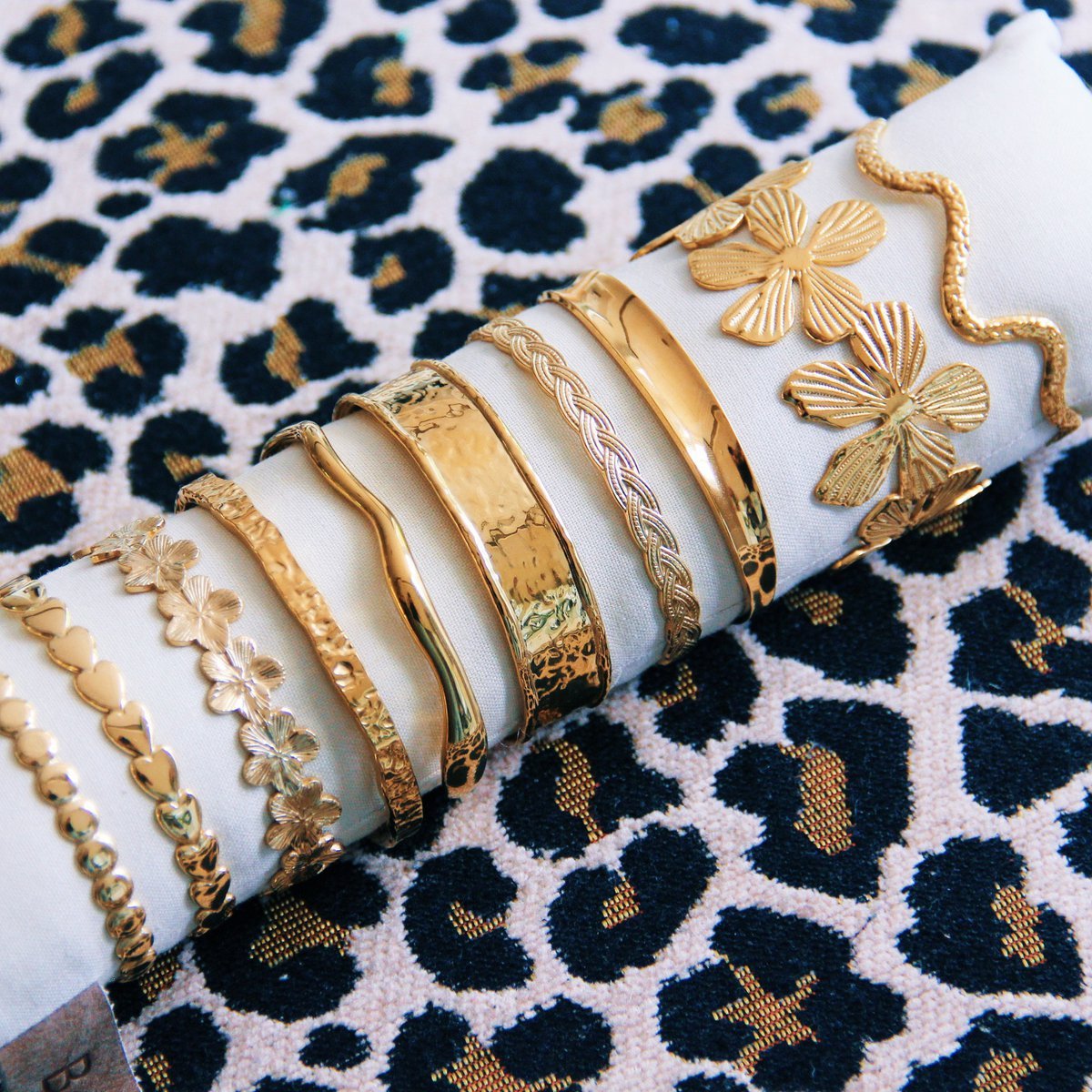 Bangle golf klein - goud - Afbeelding 3
