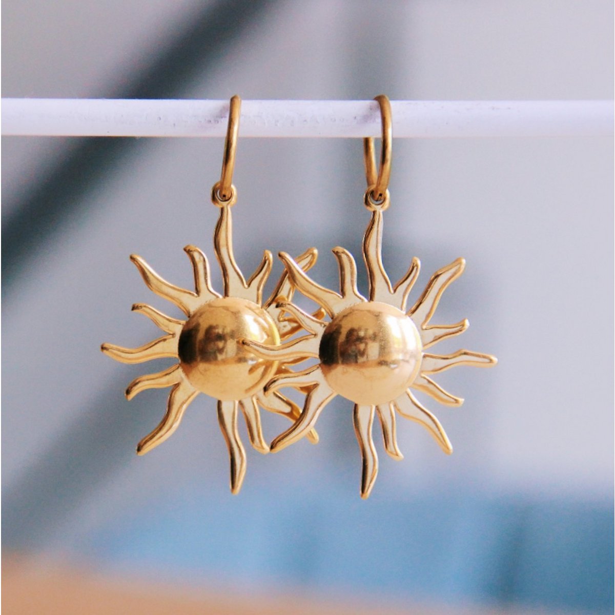 Roestvrijstalen Creools met zonnekoop