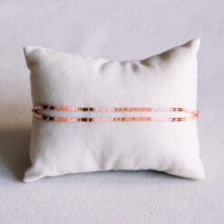 Alternative view of Dubbele Miyuki -armband - roze/naakt/bordeaux