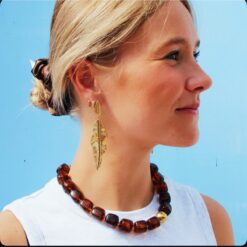 Alternative view of Verklaring oorbellen blad