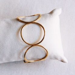 Alternative view of Bangle XL rond - goud