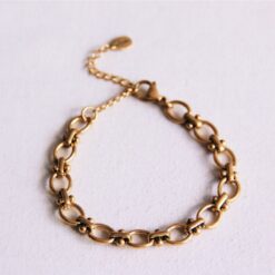 Gekoppelde armband 'Bold'