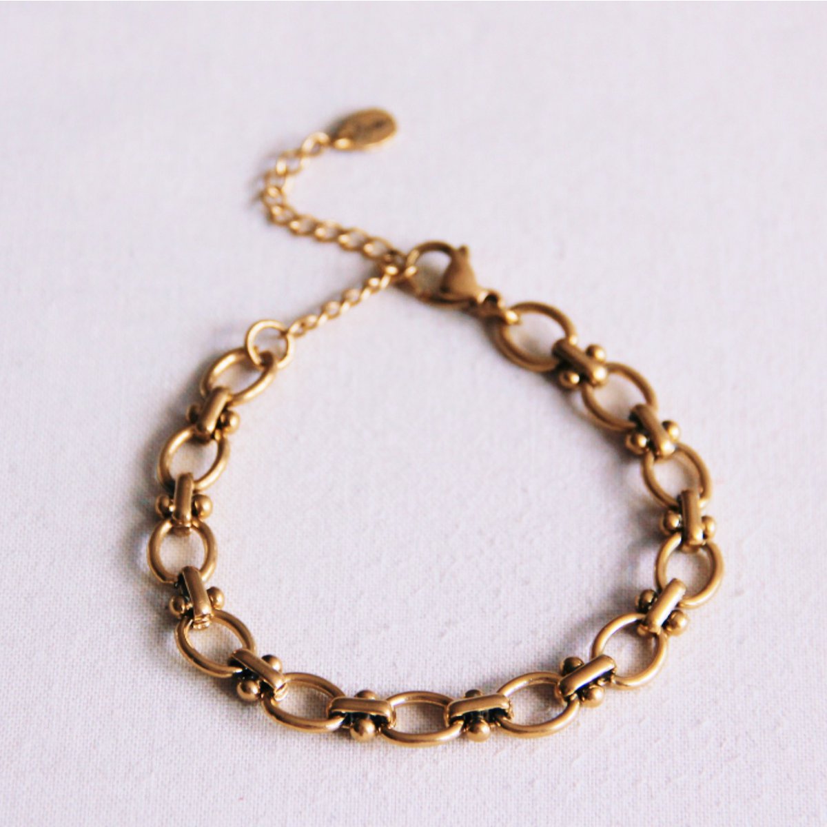 Gekoppelde armband 'Bold'