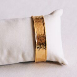 Alternative view of Bangle breed gedeukt - goud