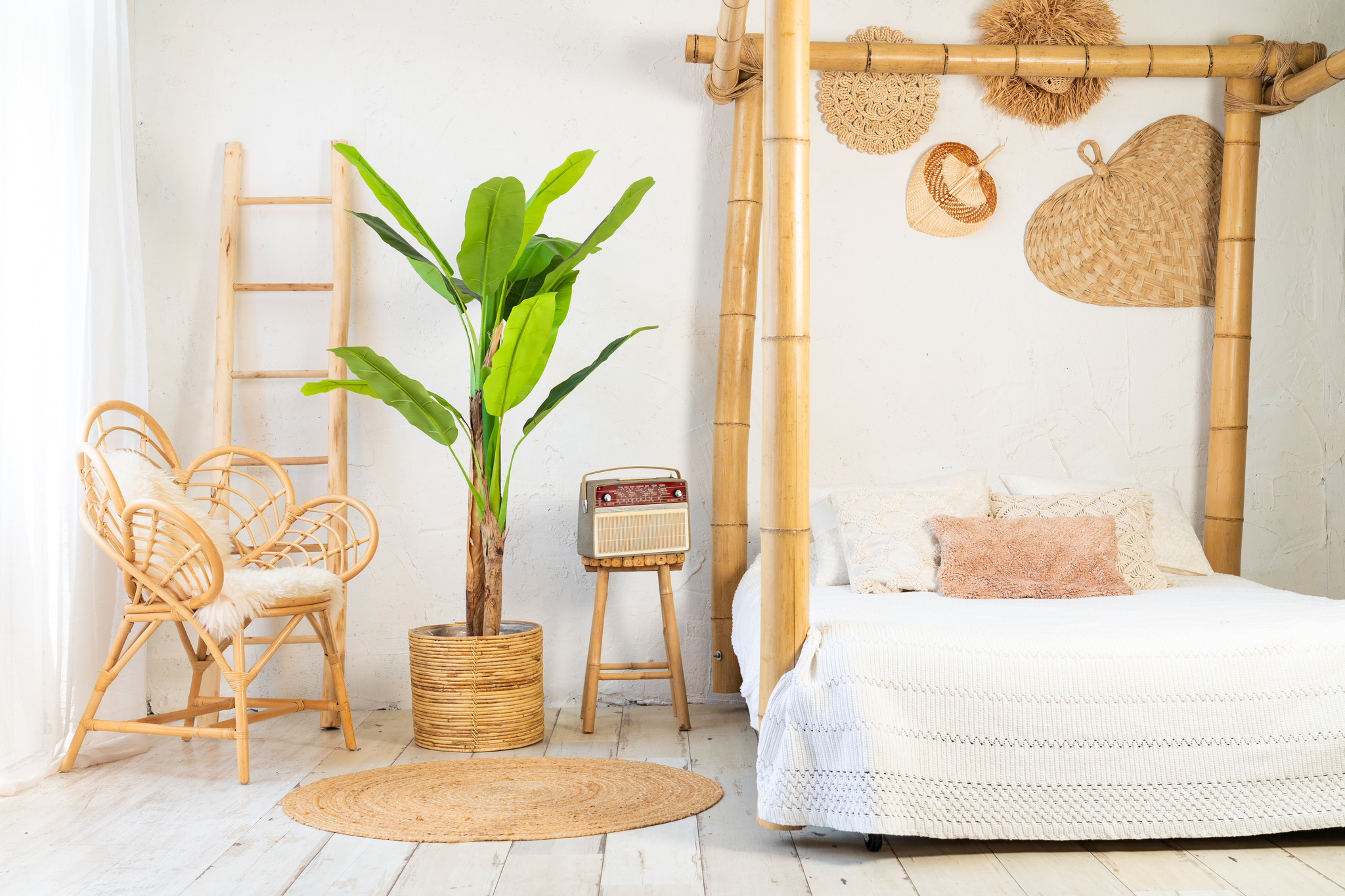 Bananenplant kunstplant 160 cm - Afbeelding 2