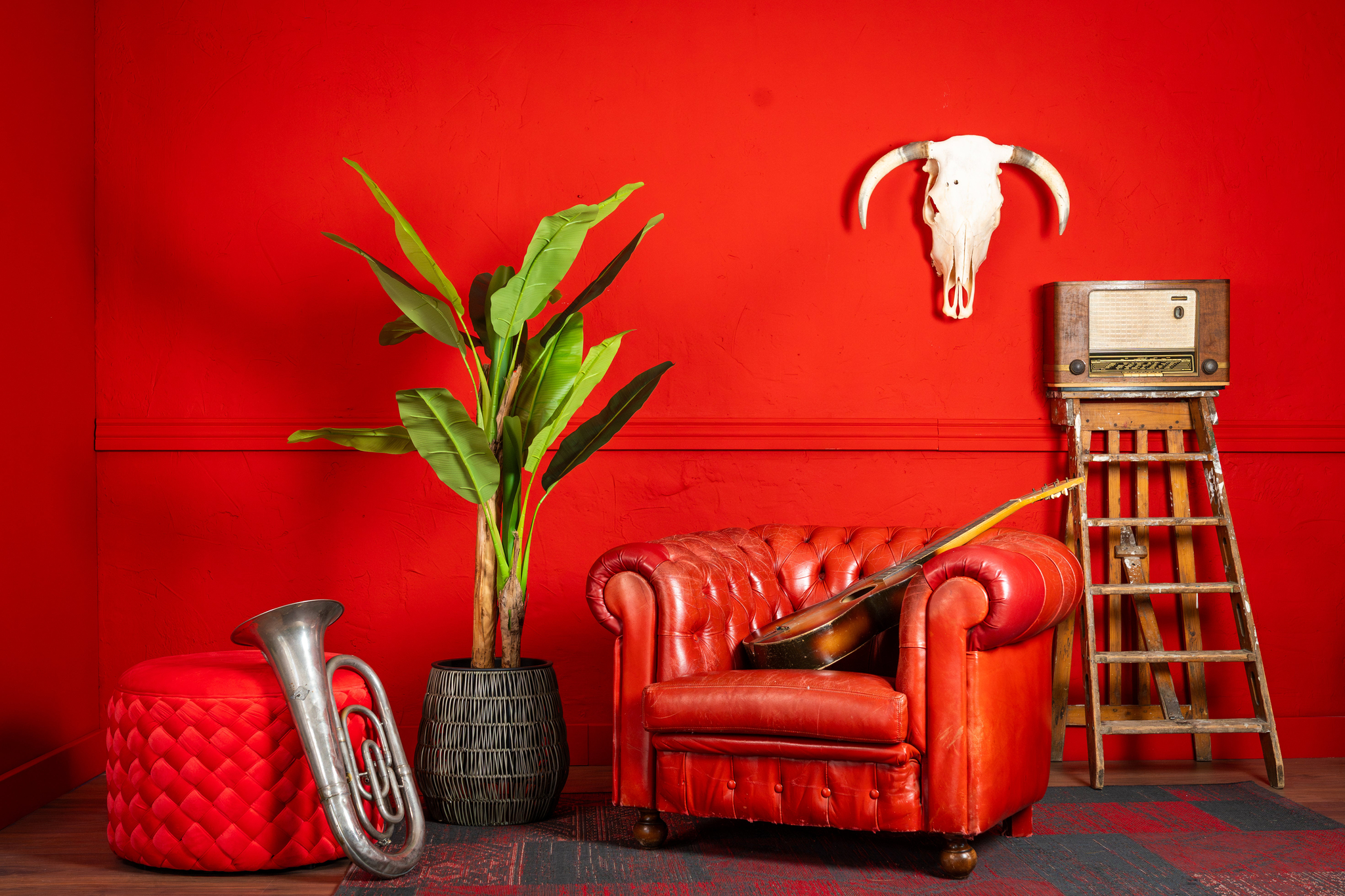 Bananenplant kunstplant 160 cm - Afbeelding 4