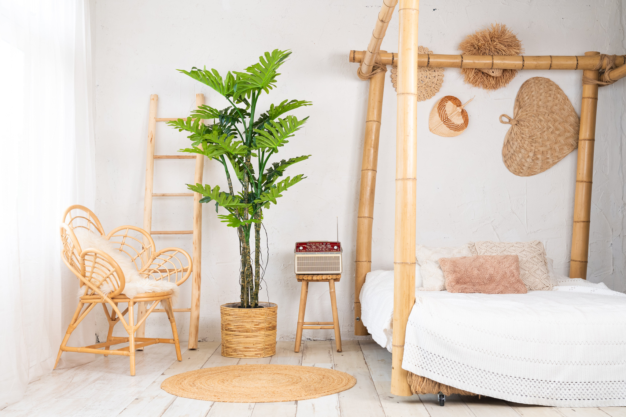 Philodendron kunstplant Deluxe 180 cm - Afbeelding 3