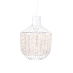 Zoey, witte hanglamp