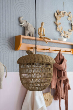 Alternative view of KidsDepot lamp Veda - naturel