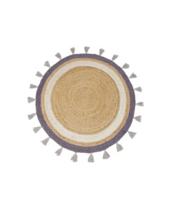 Kidsdepot vloerkleed Sem - naturel grijs