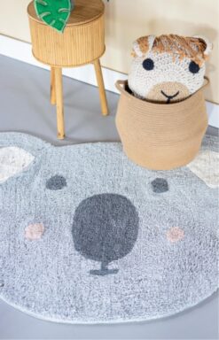 Alternative view of Cleo, kleed koala grijs 125x100cm