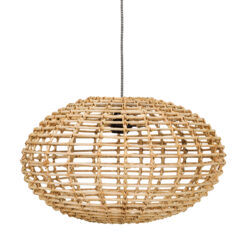Pumpkin hanglamp rotan naturel
